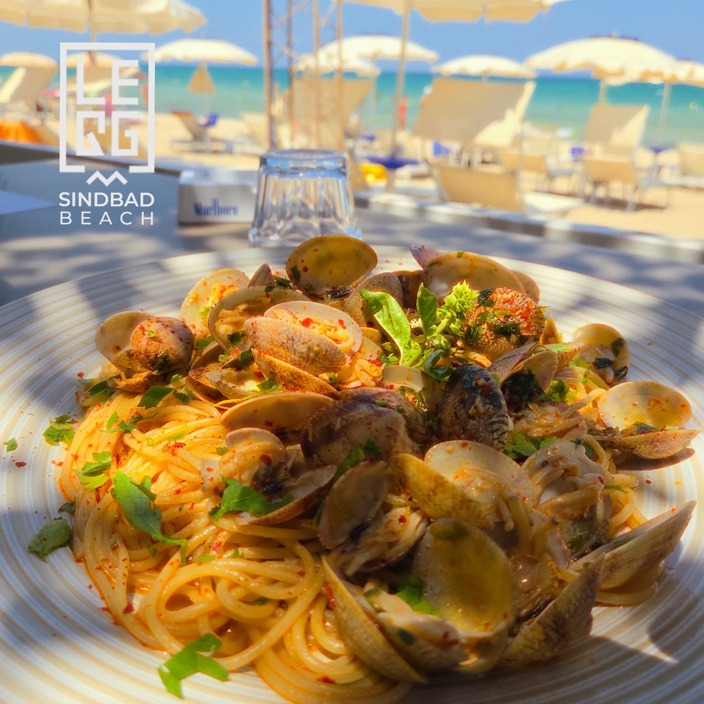 Spaghetti aux Clovisses