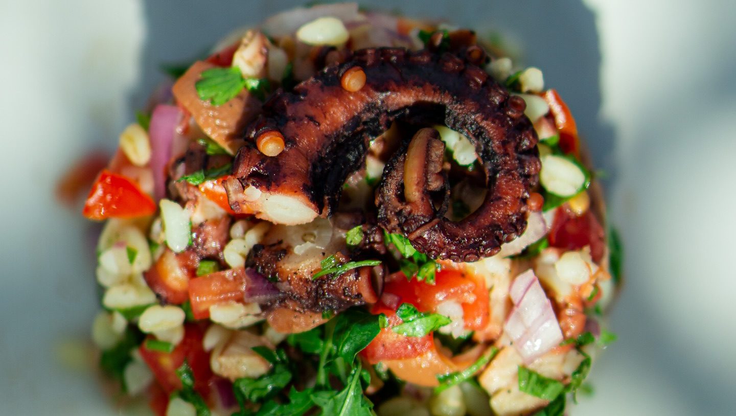 Salade de Poulpe Grille